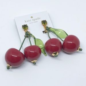 Kate Spade cherry earrings